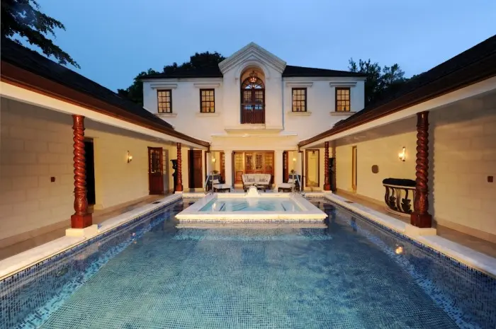 The Sandy Lane Hotel in St. James, Barbados